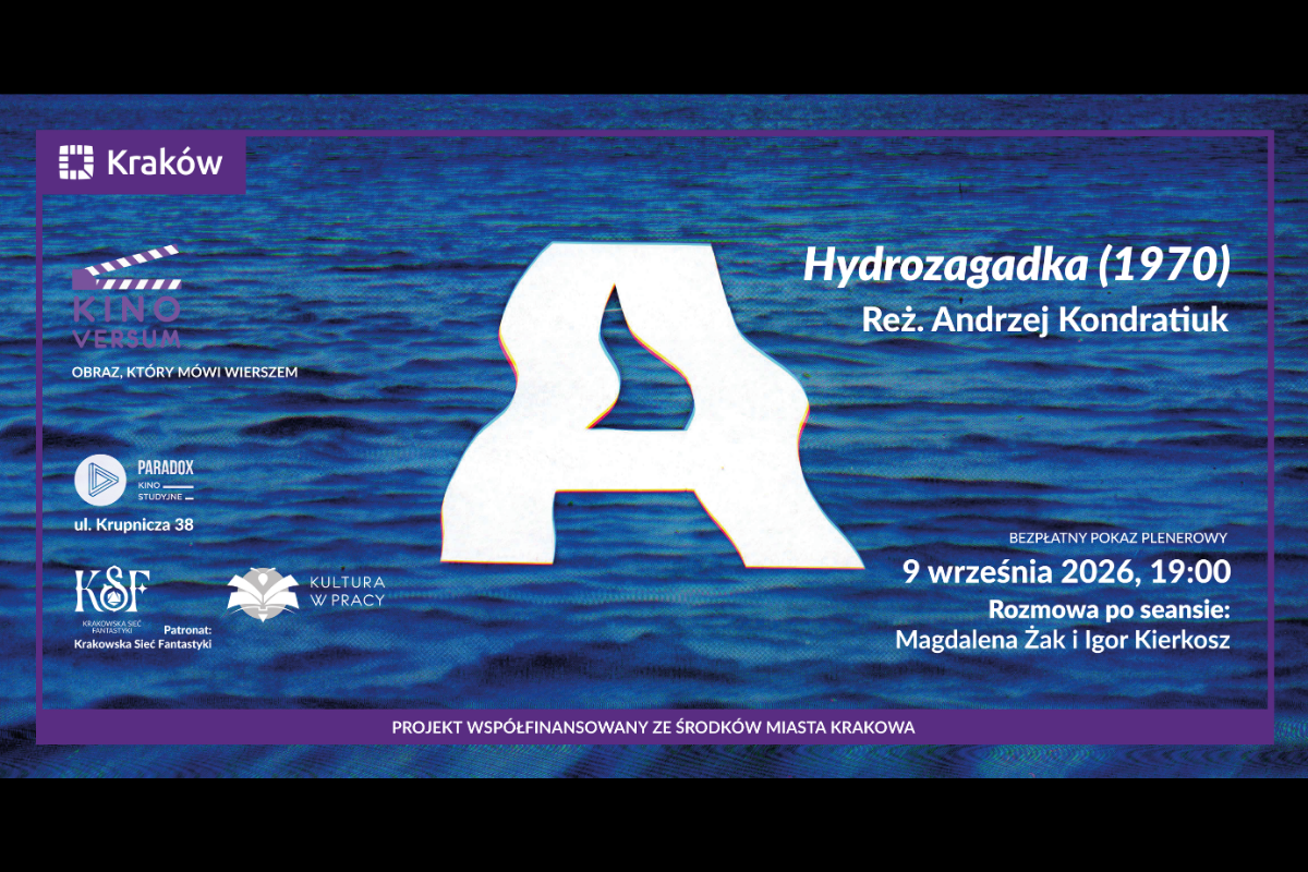 Kinoversum Plenerowe: Hydrozagadka | Magdalena Żak x Igor Kierkosz